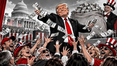 Trump verspricht jedem 5000 Dollar – Rechnung bitte später