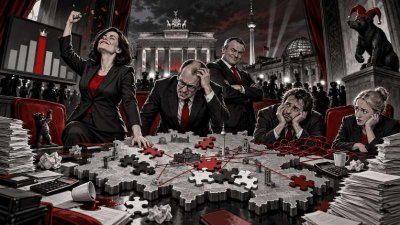 Berlin vor der Wahl: Links führt, CDU sucht schon mal den Ausgang